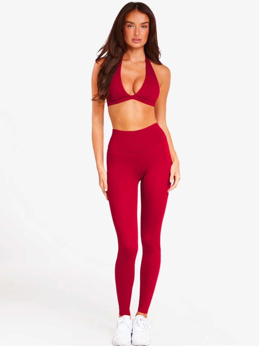CROP SHOP BOUTIQUE CSB Freedom Leggings - Cherry - Size medium